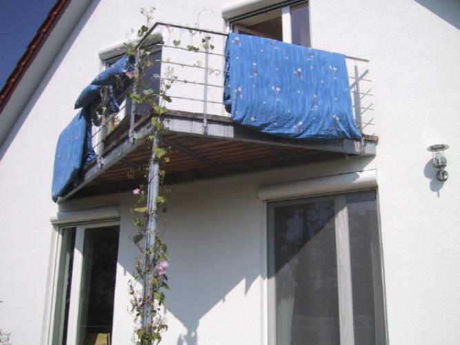 Balkonkonstruktionen · B5 — Originalaufnahme